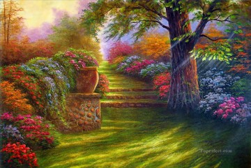 庭園 Painting - yxf049bE BTガーデン